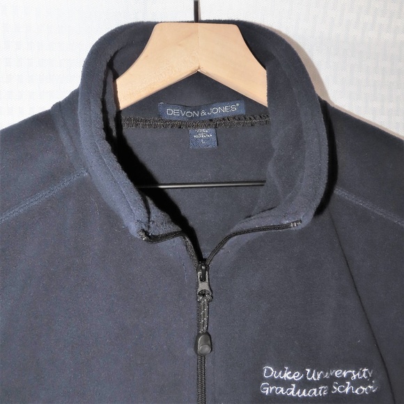 DUKE UNIVERSITY GRADUATE SCHOOL - FLEECE ZIP VEST - Picture 5 of 6